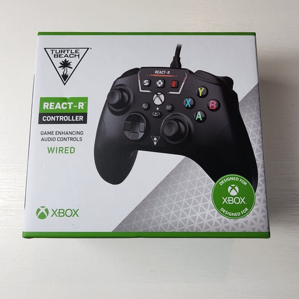 Turtle Beach React-R Wired Controller for Xbox - Black